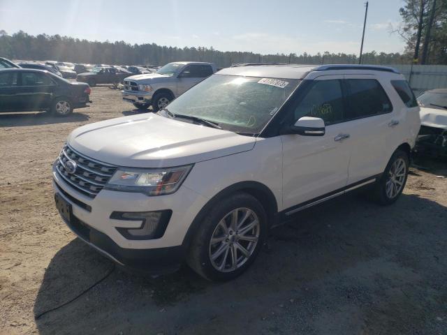 FORD EXPLORER L 2017 with VIN 1FM5K7F89HGA59164 - Photo from auction
