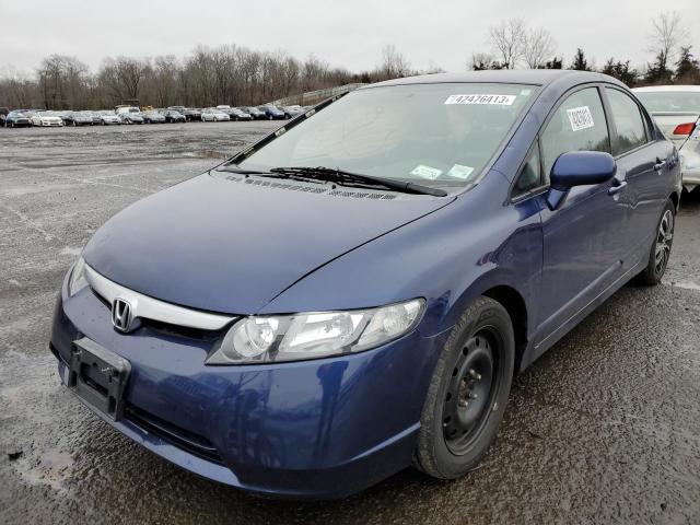 Photo 1 from auction – 2008 HONDA CIVIC LX with VIN 2HGFA16528H521682