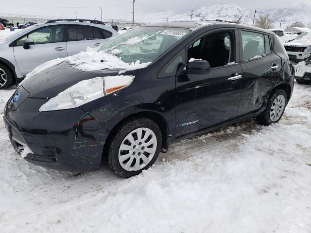 NISSAN LEAF S 2015 with VIN 1N4AZ0CP0FC318278 - Photo from auction