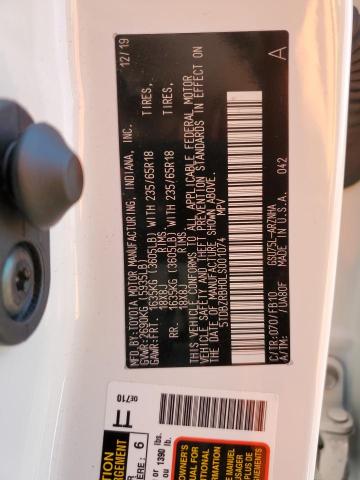 Photo 14 from auction – 2020 TOYOTA HIGHLANDER with VIN 5TDBZRBH0LS001074