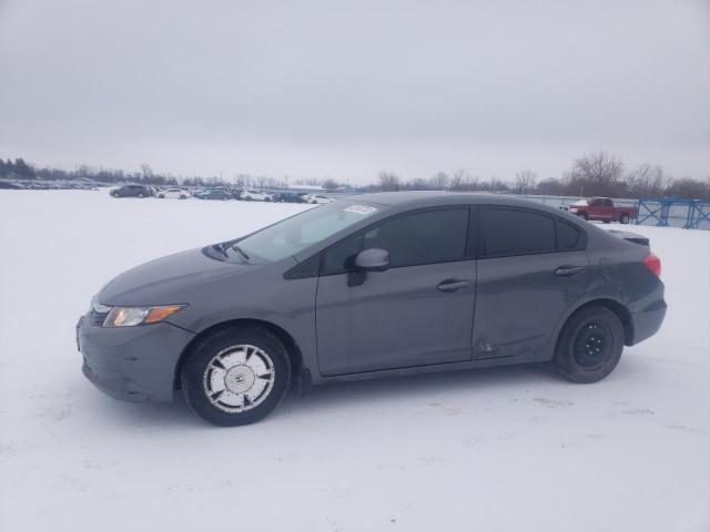 HONDA CIVIC LX 2012 with VIN 2HGFB2F48CH061530 - Photo from auction