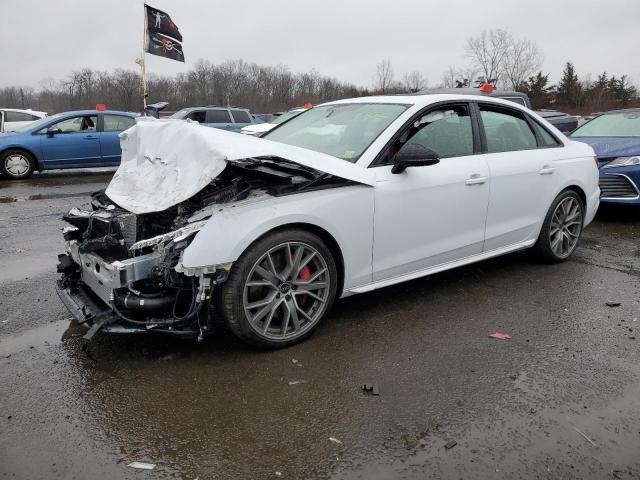 AUDI S4 PREMIUM 2022 with VIN WAUB4AF4XNA033583 - Photo from auction