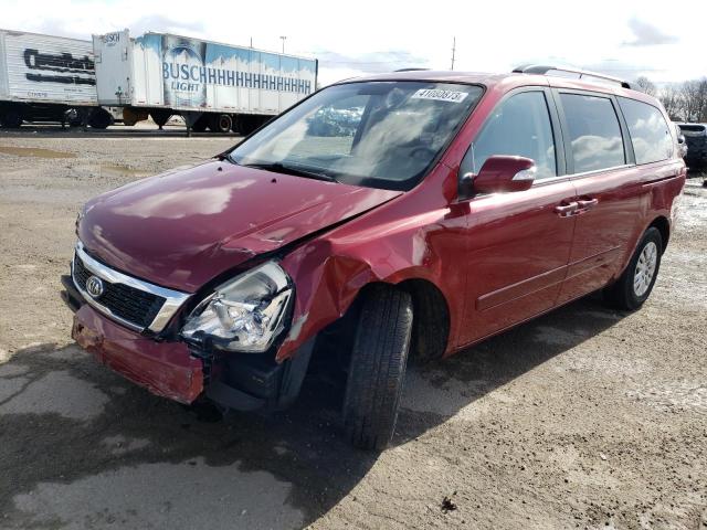 KIA SEDONA LX 2011 with VIN KNDMG4C76B6410086 - Photo from auction