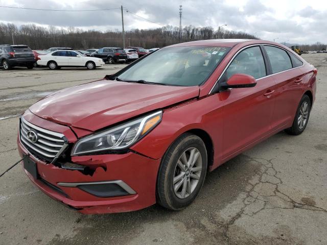 HYUNDAI SONATA SE 2017 with VIN 5NPE24AF4HH511848 - Photo from auction