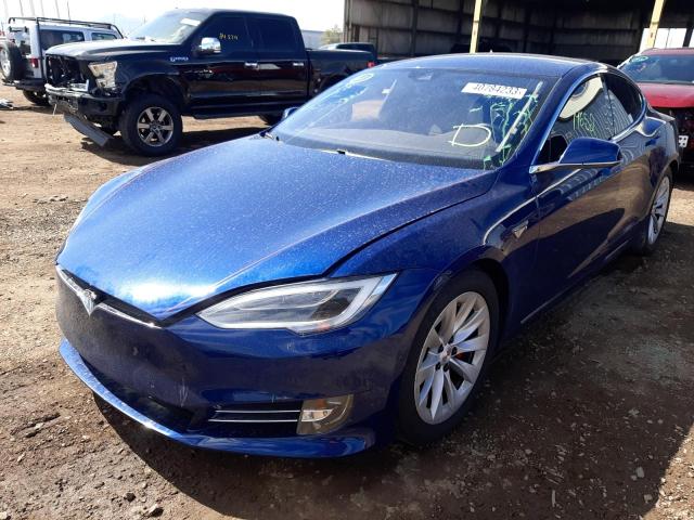 TESLA MODEL S 2016 with VIN 5YJSA1E22GF144201 - Photo from auction