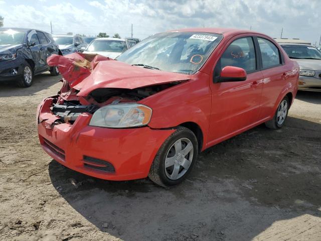 CHEVROLET AVEO LS 2011 with VIN KL1TD5DE6BB159673 - Photo from auction