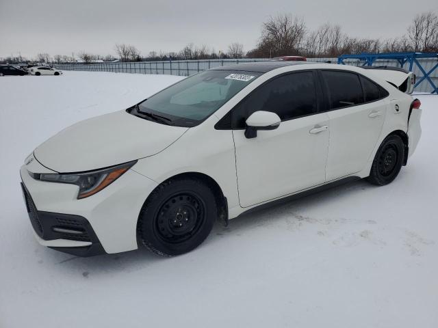 TOYOTA COROLLA SE 2021 with VIN 5YFB4MBE2MP076974 - Photo from auction