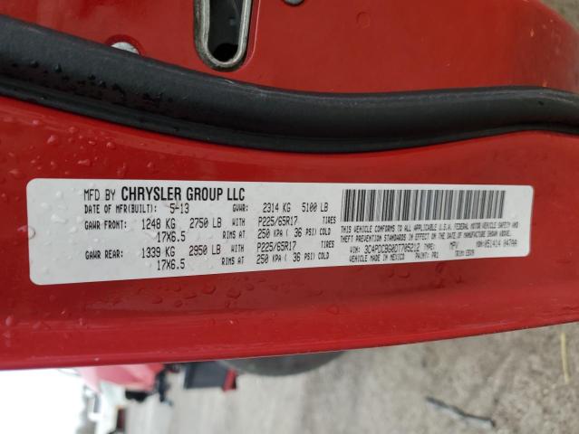 Photo 14 from auction – 2013 DODGE JOURNEY SX with VIN 3C4PDCBG0DT705212
