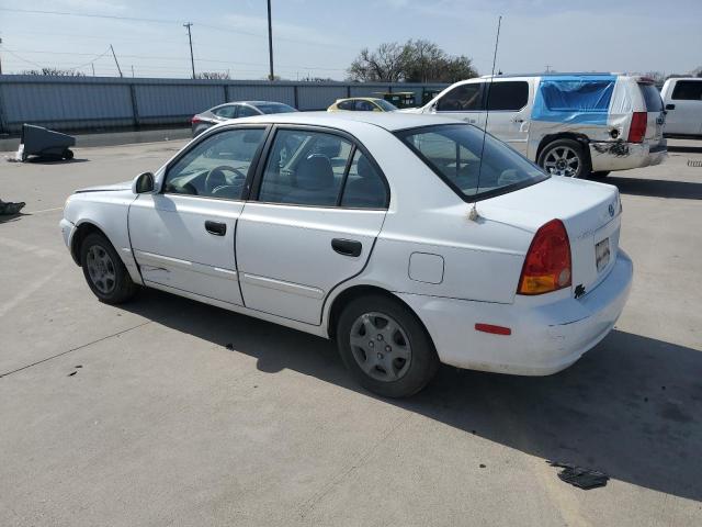 Photo 2 from auction – 2003 HYUNDAI ACCENT GL with VIN KMHCG45C33U480918