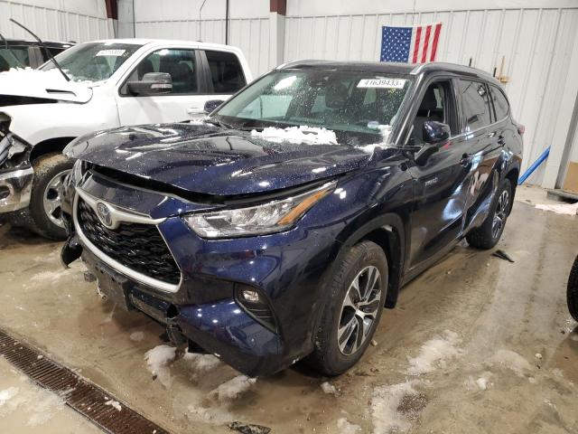 TOYOTA HIGHLANDER 2020 with VIN 5TDHBRCH5LS512518 - Photo from auction