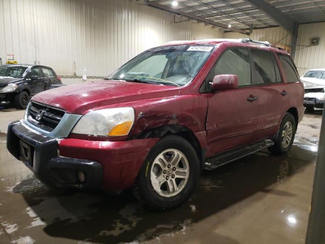 HONDA PILOT EXL 2005 with VIN 2HKYF18655H506241 - Photo from auction