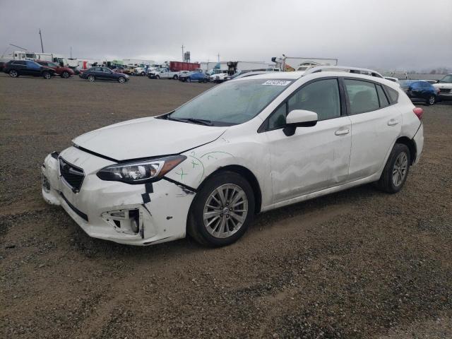 SUBARU IMPREZA PR 2018 with VIN 4S3GTAD64J3749491 - Photo from auction