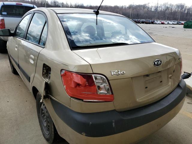 Photo 6 from auction – 2009 KIA RIO BASE with VIN KNADE223996524499
