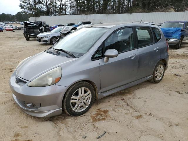 HONDA FIT S 2007 with VIN JHMGD38697S014053 - Photo from auction