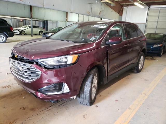 FORD EDGE SEL 2021 with VIN 2FMPK3J98MBA19418 - Photo from auction