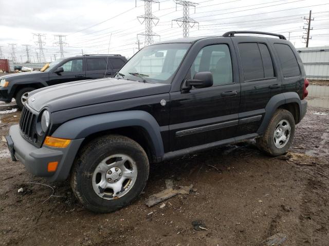 Photo 1 from auction – 2007 JEEP LIBERTY SP with VIN 1J4GL48K27W539658