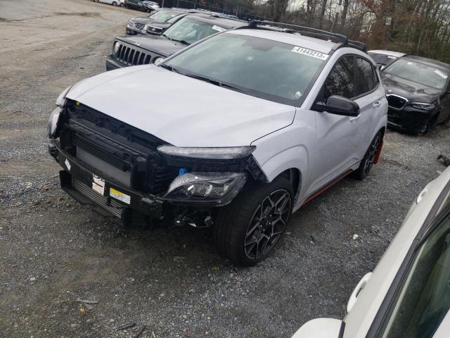 HYUNDAI KONA N BAS 2022 with VIN KM8KH3AC5NU005704 - Photo from auction