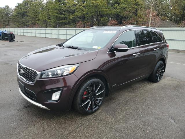 KIA SORENTO SX 2016 with VIN 5XYPKDA59GG059465 - Photo from auction