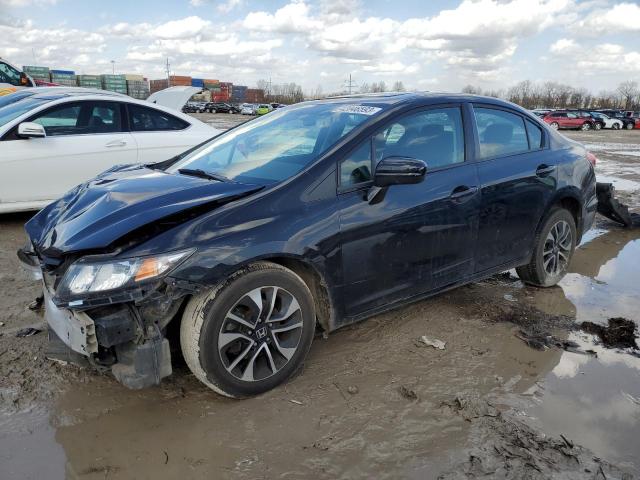 HONDA CIVIC EX 2015 with VIN 2HGFB2F80FH567344 - Photo from auction