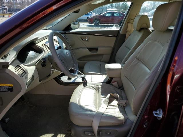 Photo 7 from auction – 2009 HYUNDAI AZERA GLS with VIN KMHFC46D69A352019