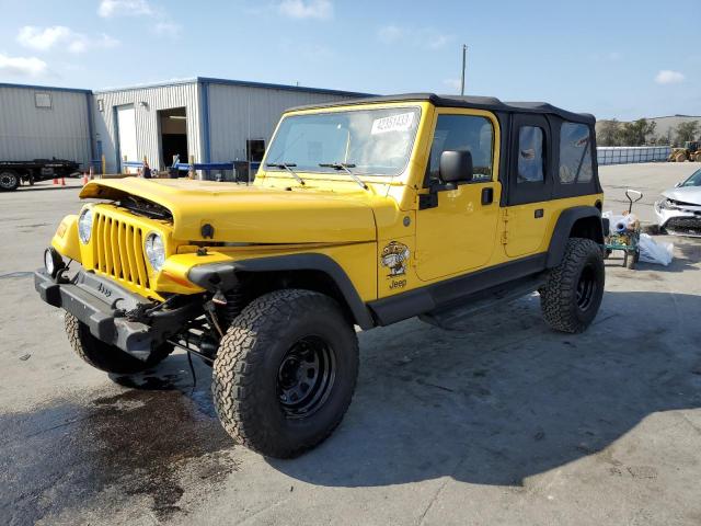 JEEP WRANGLER / 2004 with VIN 1J4FA49SX4P785489 - Photo from auction