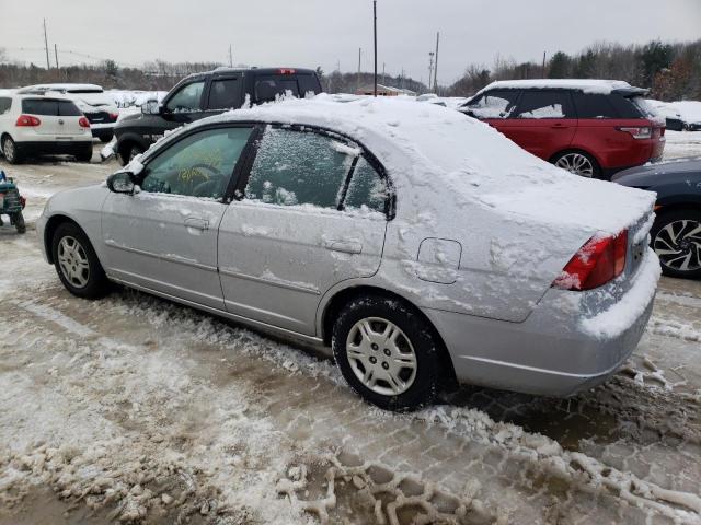 Photo 2 from auction – 2002 HONDA CIVIC LX with VIN 2HGES15552H558940