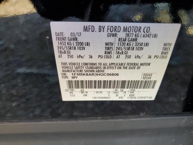 Photo 14 from auction – 2017 FORD EXPLORER P with VIN 1FM5K8AR3HGC56806