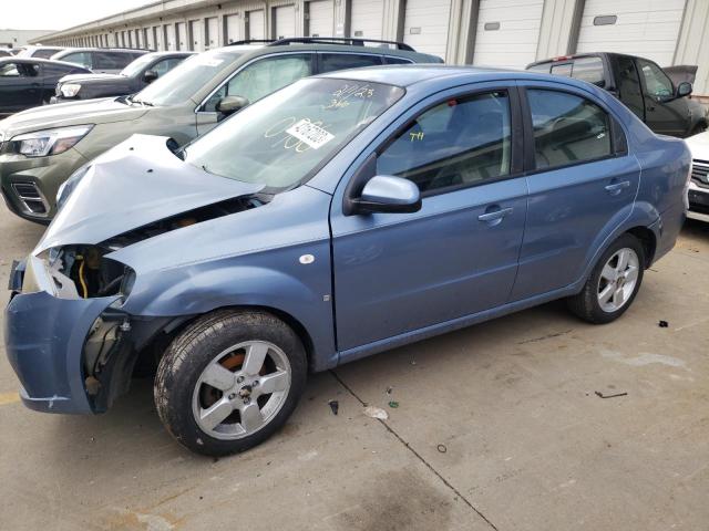CHEVROLET AVEO BASE 2008 with VIN KL1TD56698B100986 - Photo from auction
