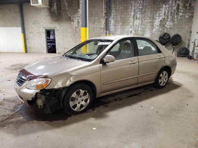 KIA SPECTRA EX 2008 with VIN KNAFE122185549556 - Photo from auction