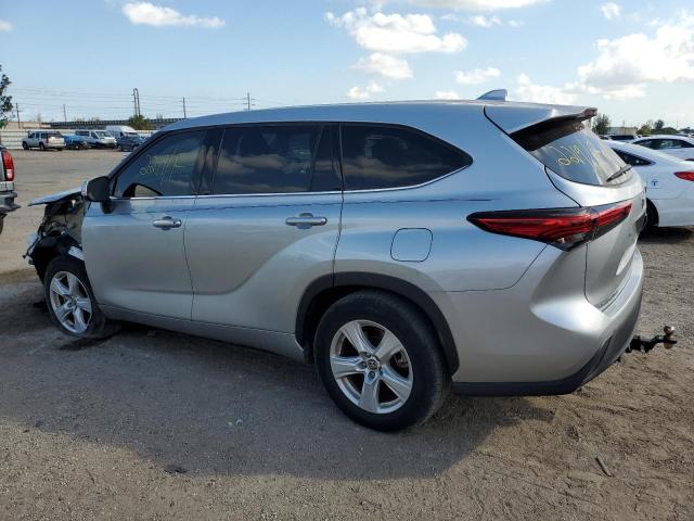 Photo 2 from auction – 2020 TOYOTA HIGHLANDER with VIN 5TDCZRAHXLS015943