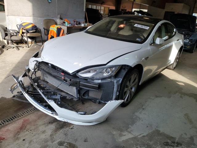 TESLA MODEL S 2014 with VIN 5YJSA1S19EFP29897 - Photo from auction