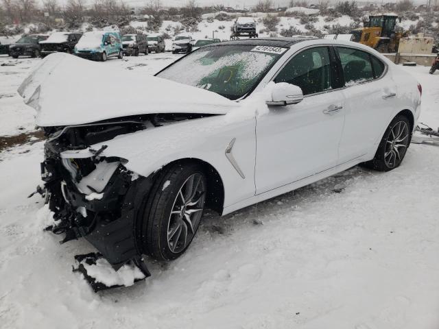 GENESIS G70 PRESTI 2019 with VIN KMTG34LE5KU017622 - Photo from auction