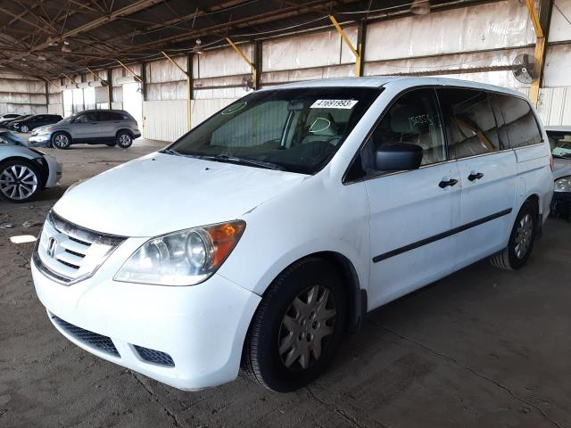 Photo 1 from auction – 2008 HONDA ODYSSEY LX with VIN 5FNRL38248B078221