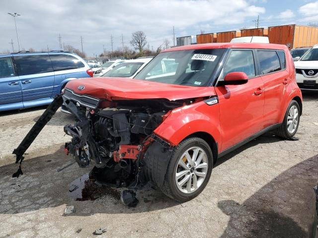 KIA SOUL + 2018 with VIN KNDJP3A51J7580721 - Photo from auction