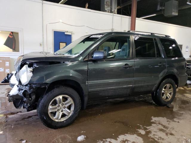 HONDA PILOT EX 2005 with VIN 5FNYF18495B021243 - Photo from auction