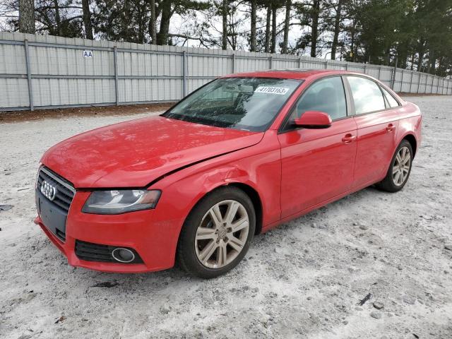 AUDI A4 PREMIUM 2010 with VIN WAUDFAFL3AA051007 - Photo from auction
