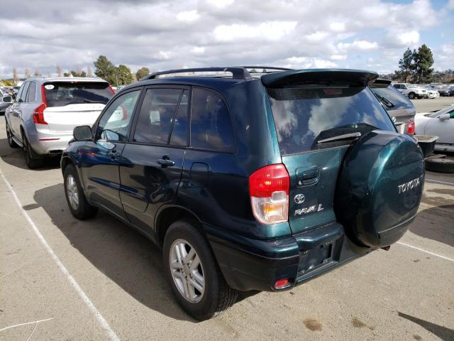 Photo 2 from auction – 2002 TOYOTA RAV4 with VIN JTEGH20VX26009363