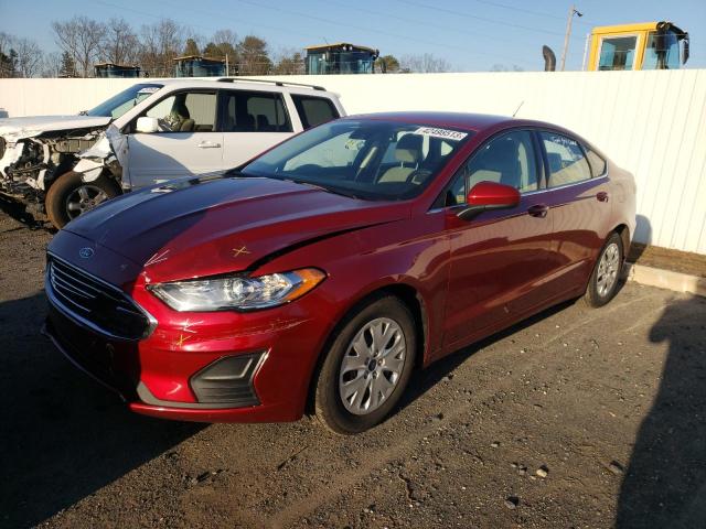 Photo 1 from auction – 2019 FORD FUSION S with VIN 3FA6P0G73KR166000