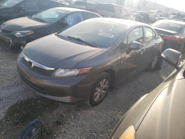 HONDA CIVIC LX 2012 with VIN 19XFB2F53CE036828 - Photo from auction