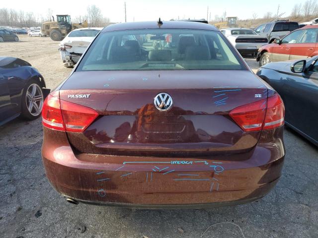 Photo 6 from auction – 2012 VOLKSWAGEN PASSAT SE with VIN 1VWBH7A33CC087427