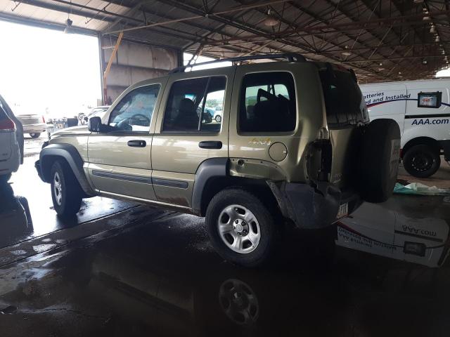 Photo 2 from auction – 2004 JEEP LIBERTY SP with VIN 1J4GL48K54W140853