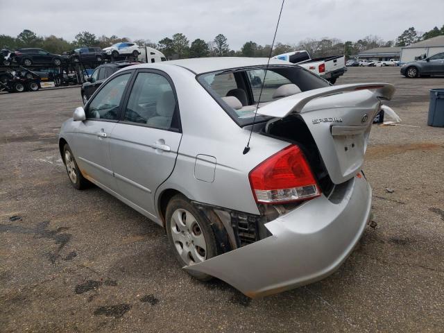 Photo 2 from auction – 2008 KIA SPECTRA EX with VIN KNAFE122185584971