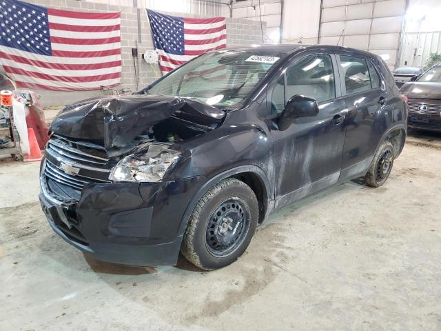 CHEVROLET TRAX LS 2015 with VIN KL7CJKSB3FB114136 - Photo from auction