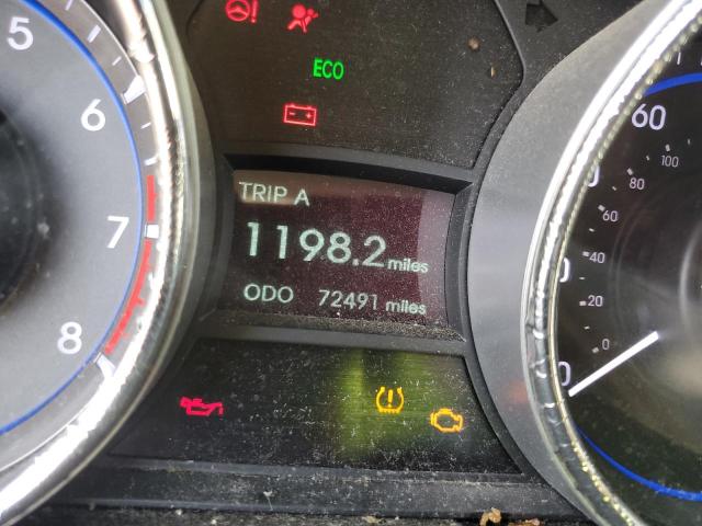 Photo 9 from auction – 2014 HYUNDAI SONATA GLS with VIN 5NPEB4AC8EH850419