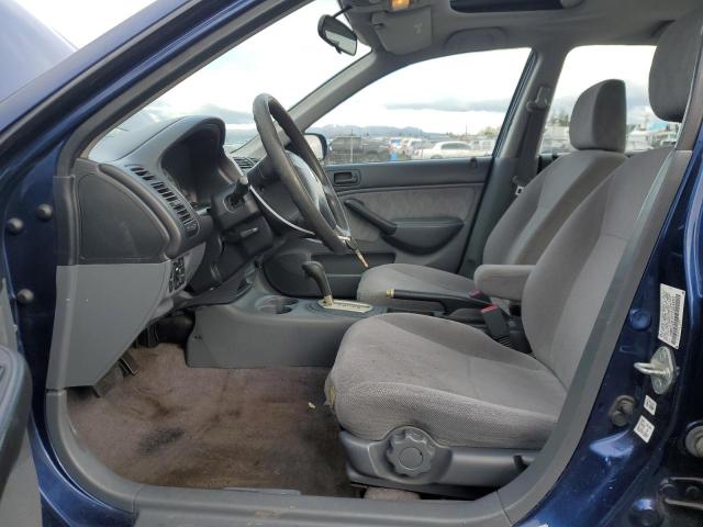 Photo 7 from auction – 2001 HONDA CIVIC EX with VIN JHMES26701S004652