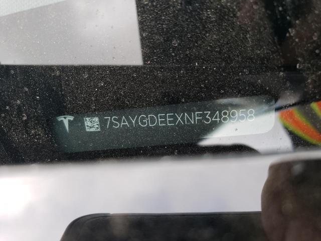Photo 14 from auction – 2022 TESLA MODEL Y with VIN 7SAYGDEEXNF348958