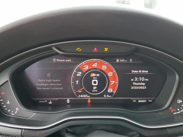 Photo 9 from auction – 2019 AUDI S5 PREMIUM with VIN WAUB4CF5XKA051212