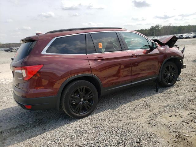 Photo 3 from auction – 2022 HONDA PILOT SE with VIN 5FNYF5H26NB034005
