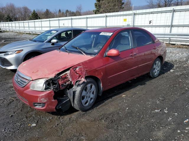 KIA SPECTRA EX 2008 with VIN KNAFE122085560855 - Photo from auction