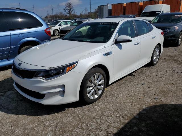 KIA OPTIMA LX 2018 with VIN 5XXGT4L37JG257210 - Photo from auction